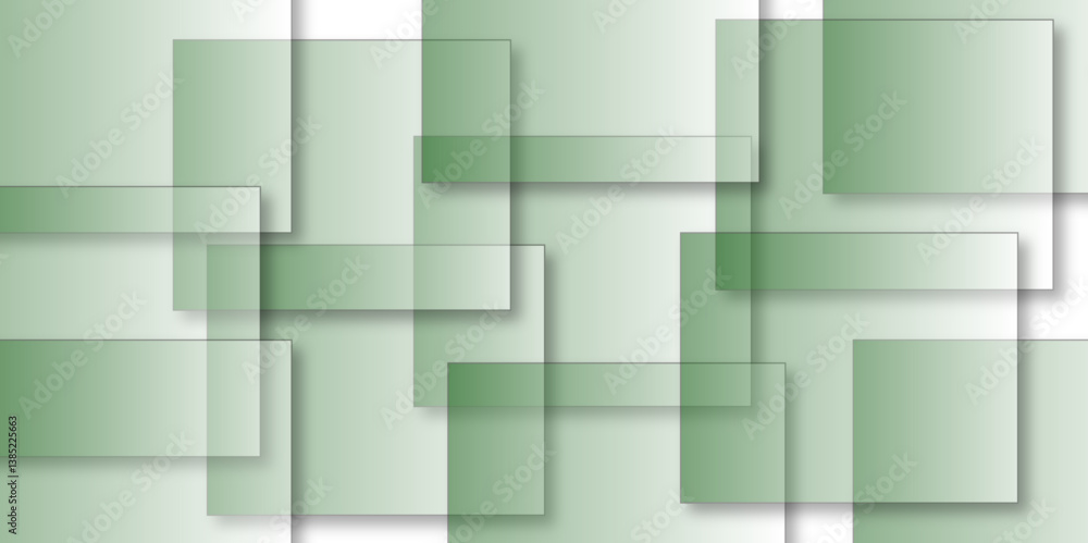 Obraz premium Abstract background with cubes. Modern geometric background. White ceramic brick tile. 