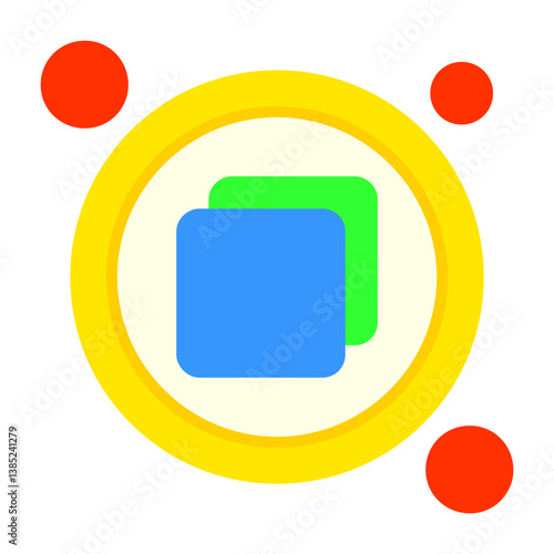 Restore Down Flat Style Icon