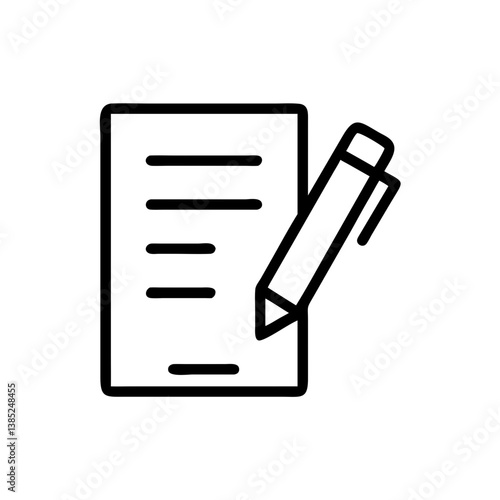 homework flat vector