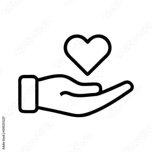 donation flat vector