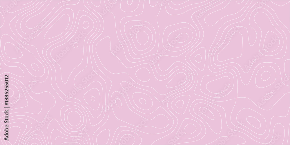 Contour mapping pattern in vector design with abstract terrain layout
Contour mapping pattern in vector design with abstract terrain layout