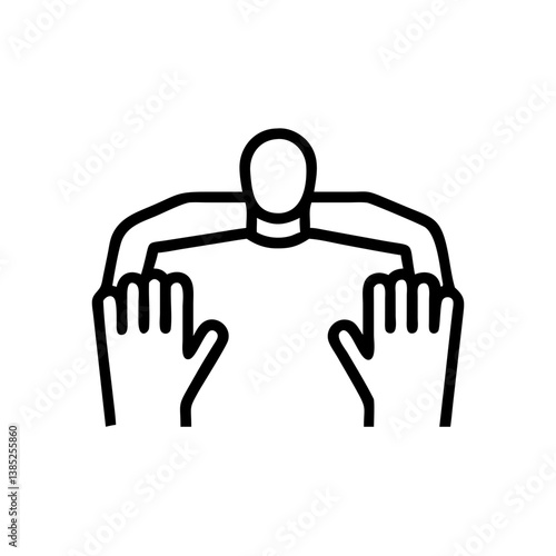 goalkeeper flat vector