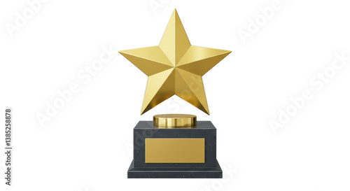 Wallpaper Mural Isolated Star Trophy Torontodigital.ca