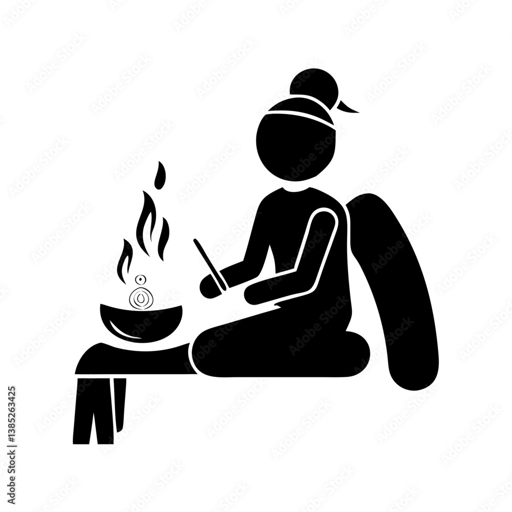 spa icon, spa silhouette vector illustration-simple silhouette illustration of spa, perfect for spa logos and icons spa icon, spa silhouette vector illustration-simple silhouette illustration of spa, perfect for spa logos and icons