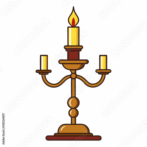 candlestick with candles