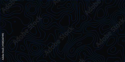 Minimal abstract background with line art inspired by topographic elevation data

