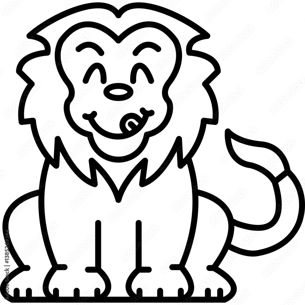 Lion Yummy Icon Lion Yummy Icon