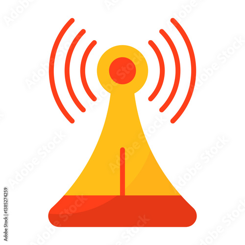 Connection lost Flat Icon Style