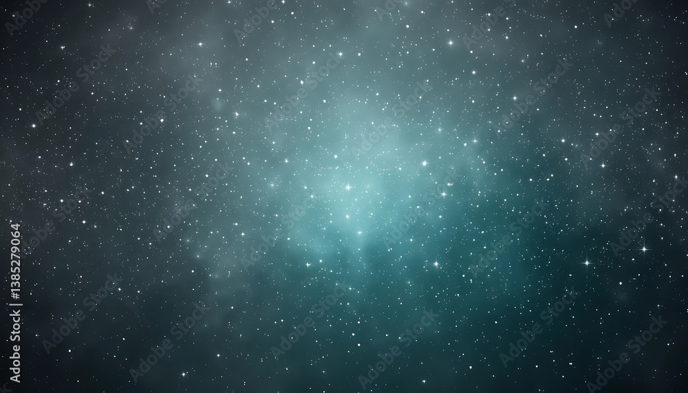 A gradient background transitioning from dark grey to teal, speckled with white noise resembling stars A gradient background transitioning from dark grey to teal, speckled with white noise resembling stars