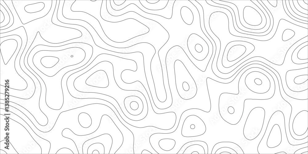 Abstract elevation line pattern forming a wavy and seamless terrain effect
Abstract elevation line pattern forming a wavy and seamless terrain effect