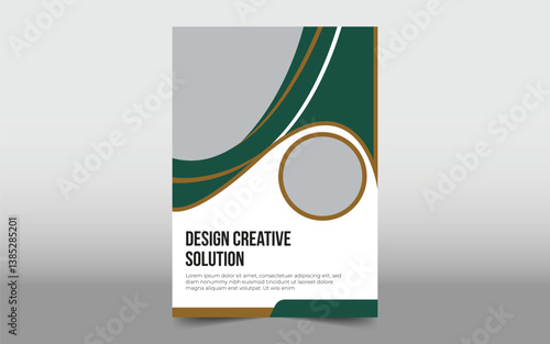 Corporate business flyer design template