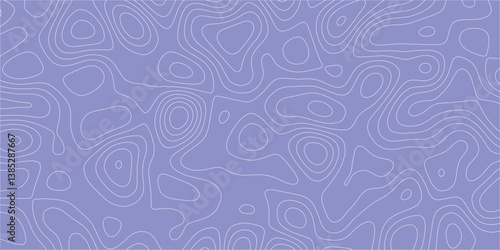 Complex contour pattern inspired by terrain maps and artistic abstraction

