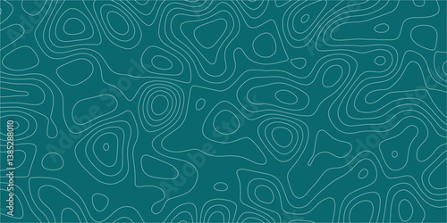 Hand-drawn elevation pattern with topographic elements and modern simplicity

