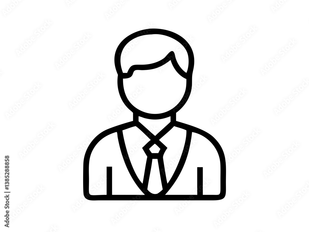 president flat vector president flat vector