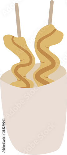 oden fish cake stew japanese street food 