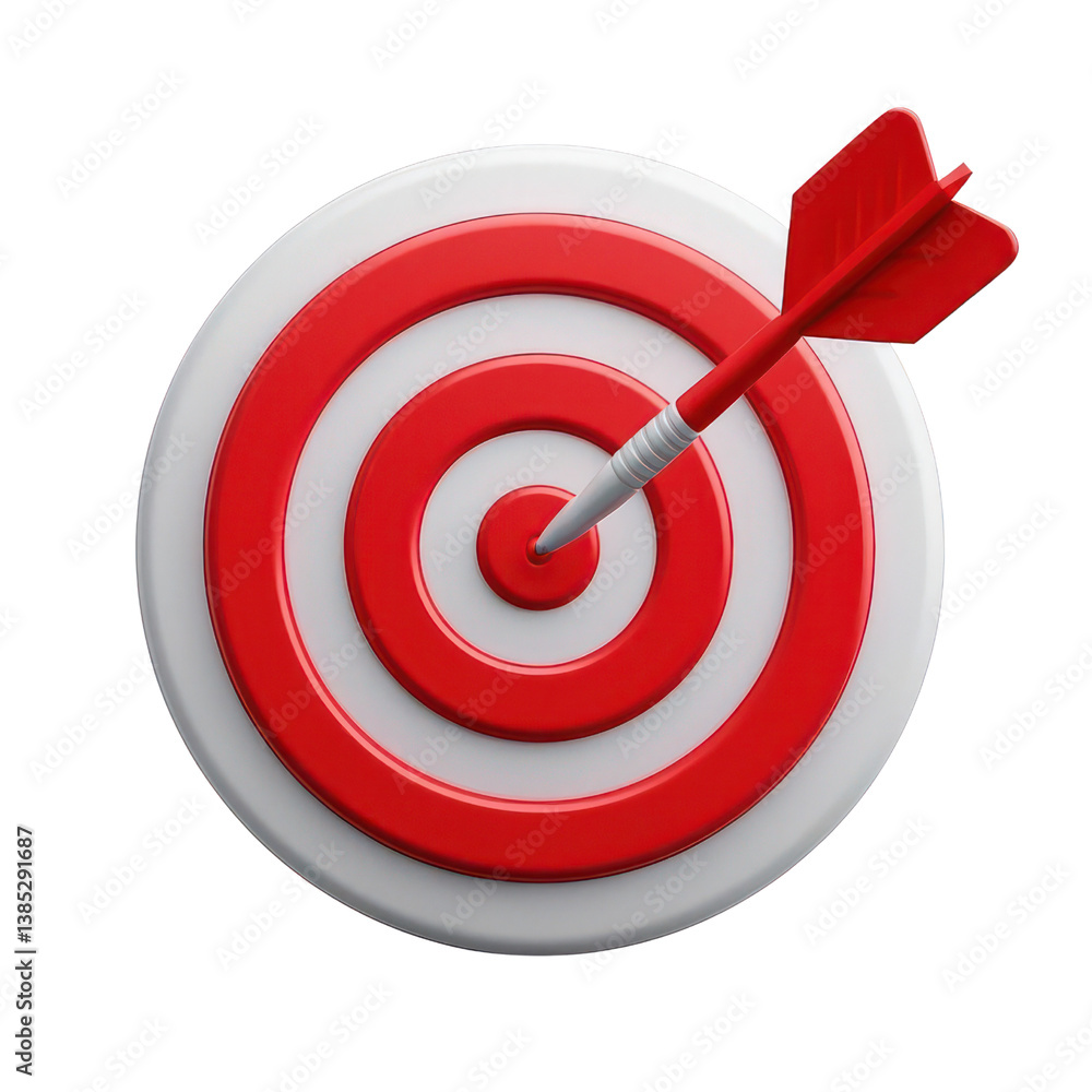 Red Arrow Aim To Business Target Goal Hit Success Center Accuracy Competition Symbol Or Strategy Dartboard And Winner Bullseye Archery Isolated On Transparent Background , Generative AI Red Arrow Aim To Business Target Goal Hit Success Center Accuracy Competition Symbol Or Strategy Dartboard And Winner Bullseye Archery Isolated On Transparent Background , Generative AI