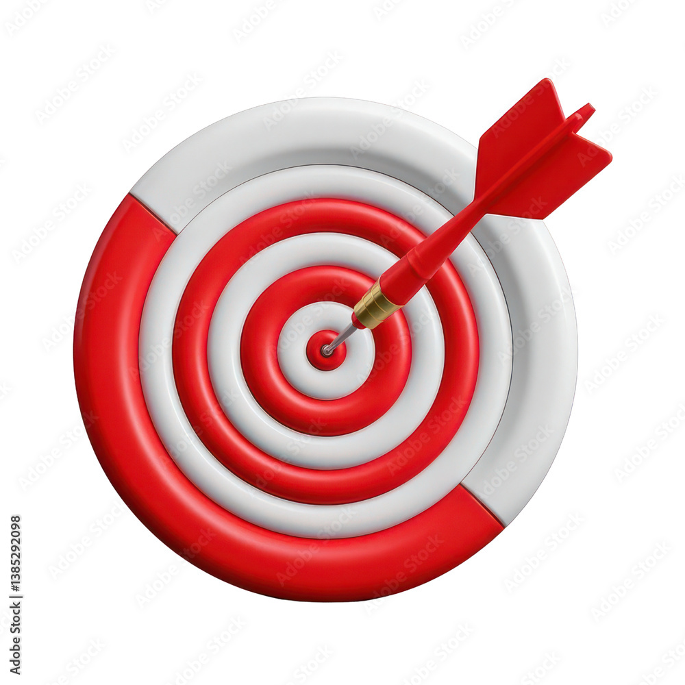 Red Arrow Aim To Business Target Goal Hit Success Center Accuracy Competition Symbol Or Strategy Dartboard And Winner Bullseye Archery Isolated On Transparent Background , Generative AI Red Arrow Aim To Business Target Goal Hit Success Center Accuracy Competition Symbol Or Strategy Dartboard And Winner Bullseye Archery Isolated On Transparent Background , Generative AI