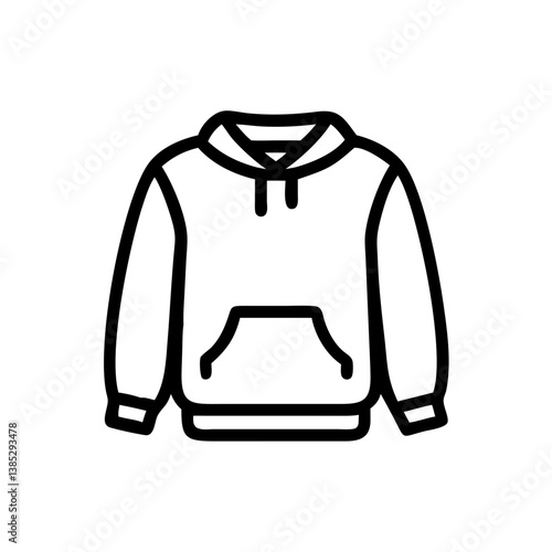 sweatshirt flat vector