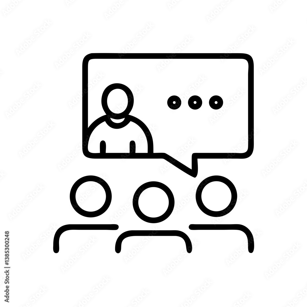interactive-session flat vector interactive-session flat vector