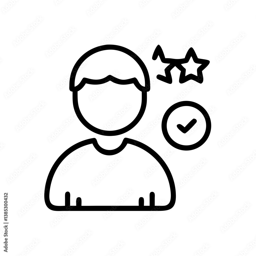 Obraz premium potential-customer- flat vector