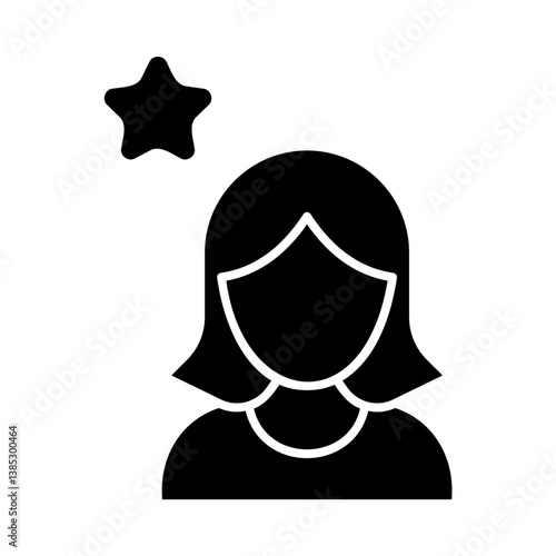 Free Download Star above a woman’s head - GFXLoad
