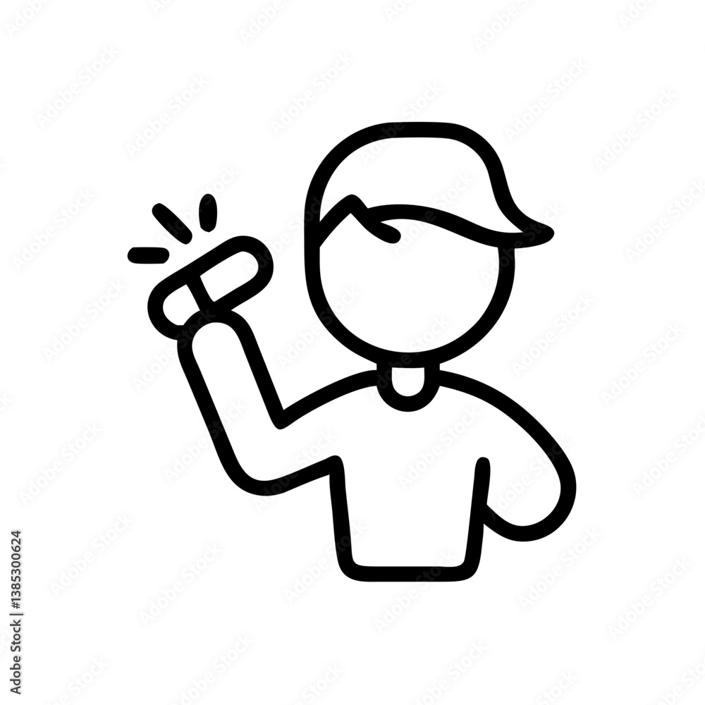 Obraz premium sneak-peek flat vector