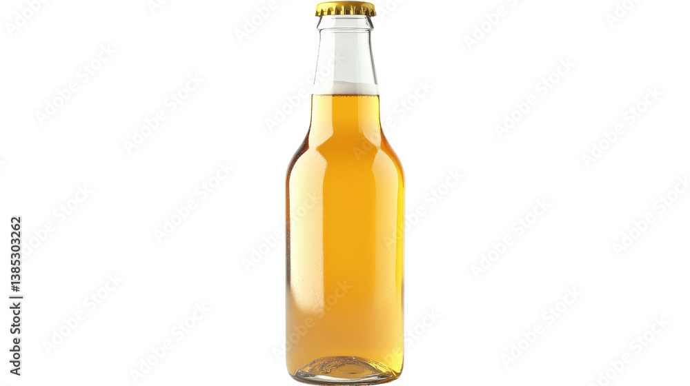 A blank beer bottle mockup with an empty label , showcasing the bottle sleek shape and shiny glass finish. A blank beer bottle mockup with an empty label , showcasing the bottle sleek shape and shiny glass finish.