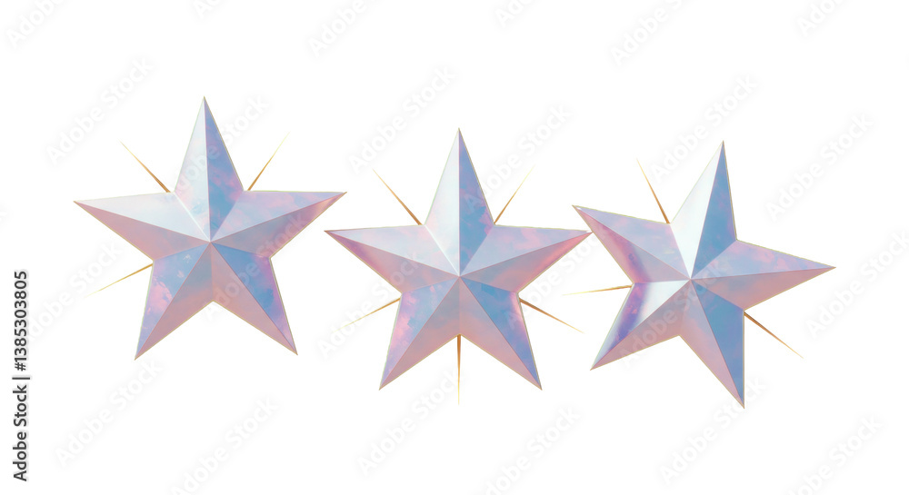 Isolated Holographic Metallic Stars with Golden Spikes Isolated Holographic Metallic Stars with Golden Spikes