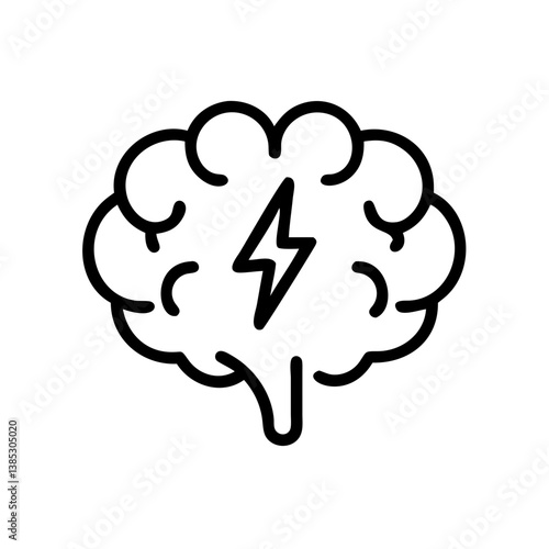 brainstorm flat vector