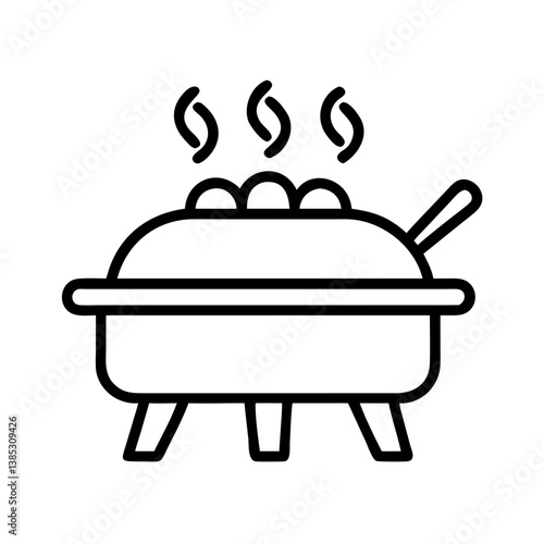 Explore delicious food casserole dish vector illustration cooking recipe for food preparation and serving needs