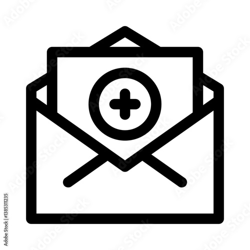 add email line icon