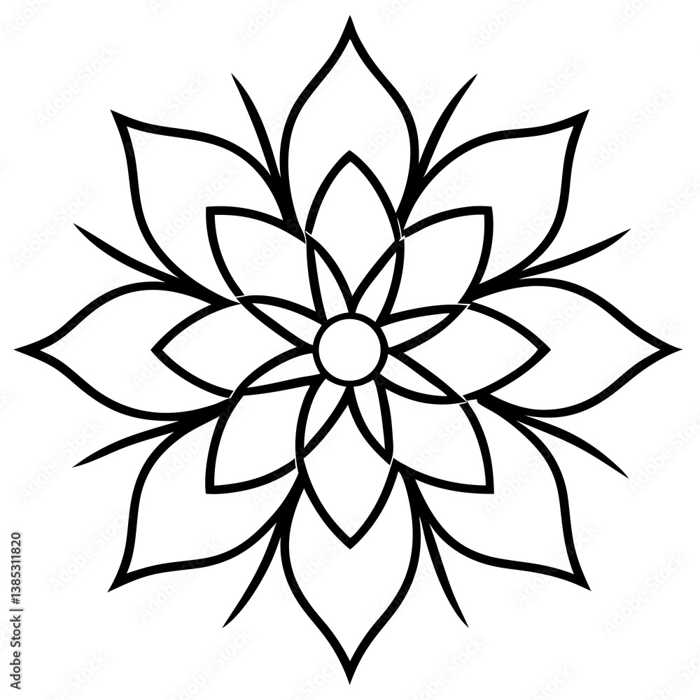 Obraz premium flower image vector 