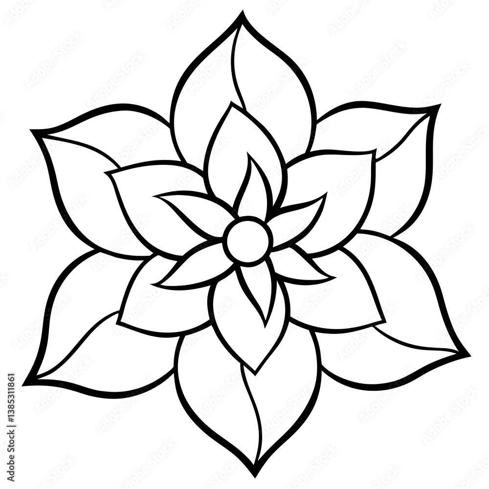 Obraz premium flower image vector 