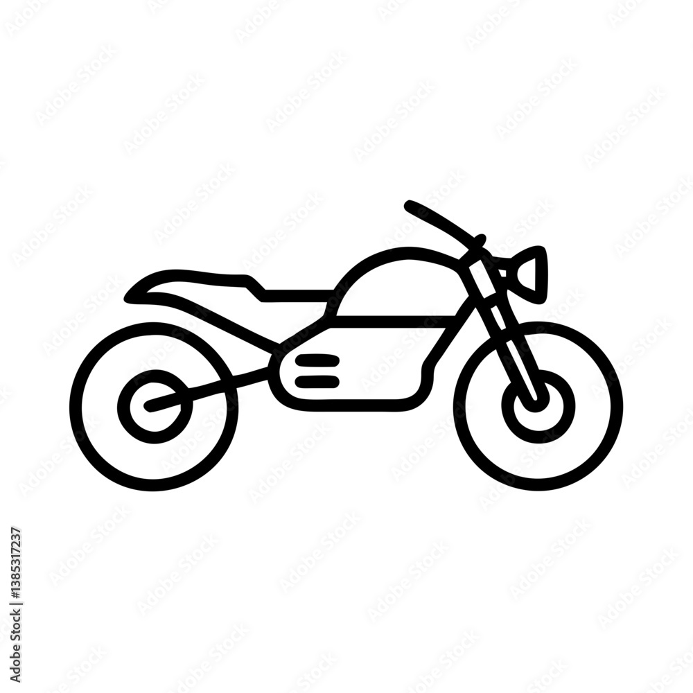 bullet-bike flat vector bullet-bike flat vector