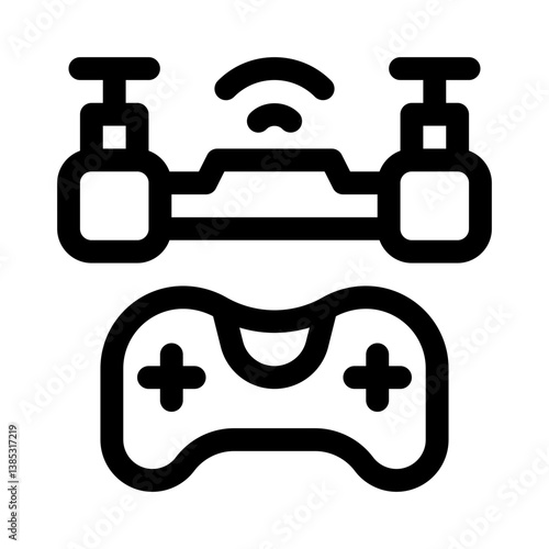 drone line icon