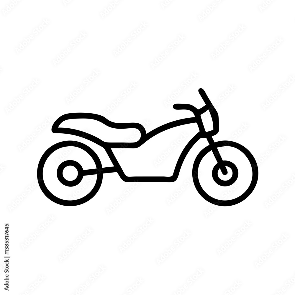 motorcycle flat vector motorcycle flat vector