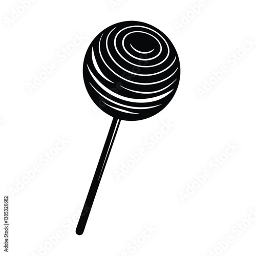 lollipop isolated on white background