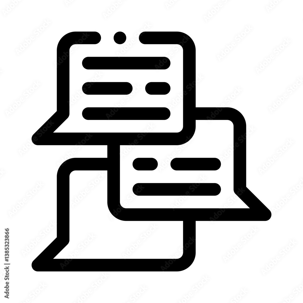 dialogue line icon dialogue line icon
