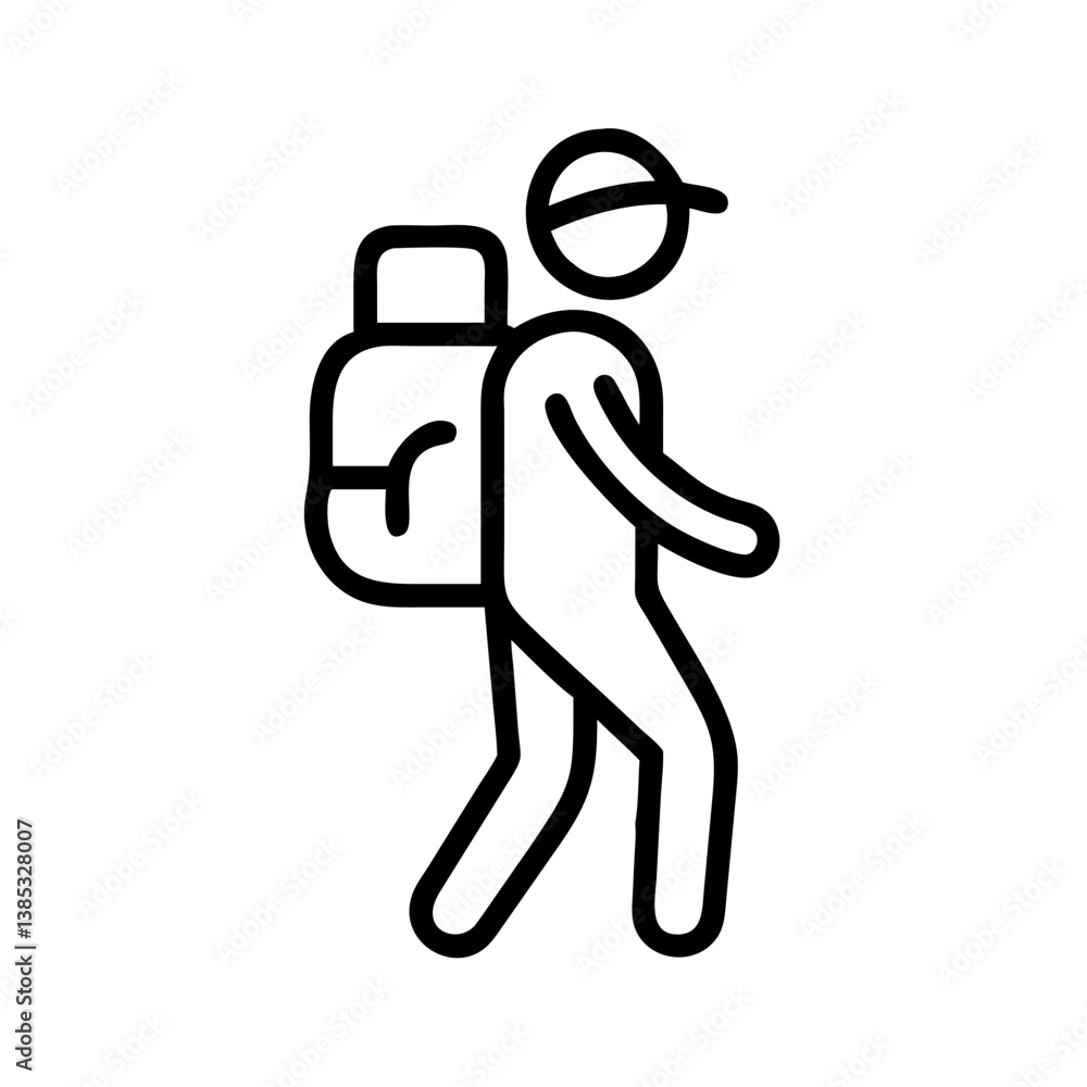 nomad flat vector nomad flat vector