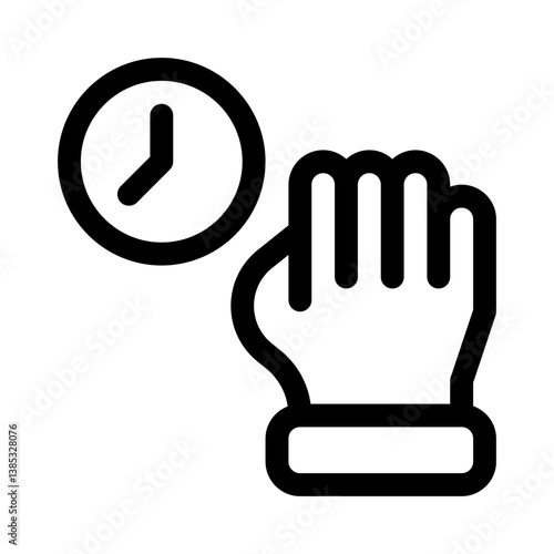 grab cursor line icon