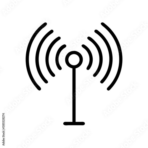 wifi flat vector