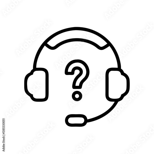 helpdesk flat vector