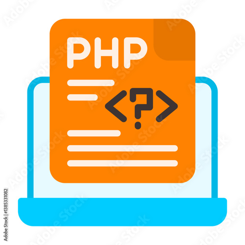 Php File Flat Icon