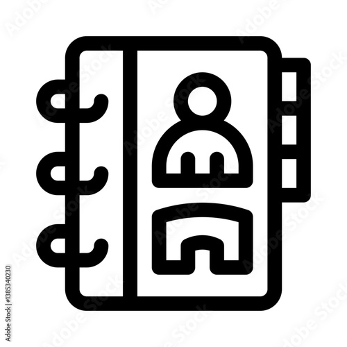 contact line icon