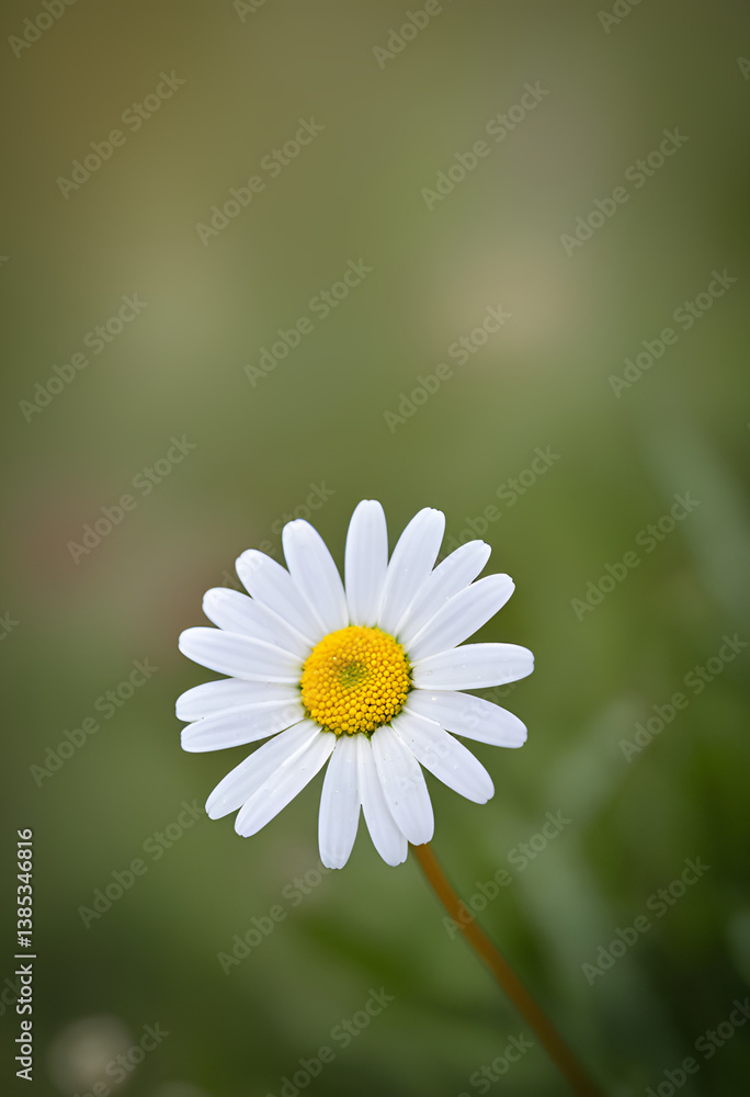 Fototapeta premium daisy flower closeup