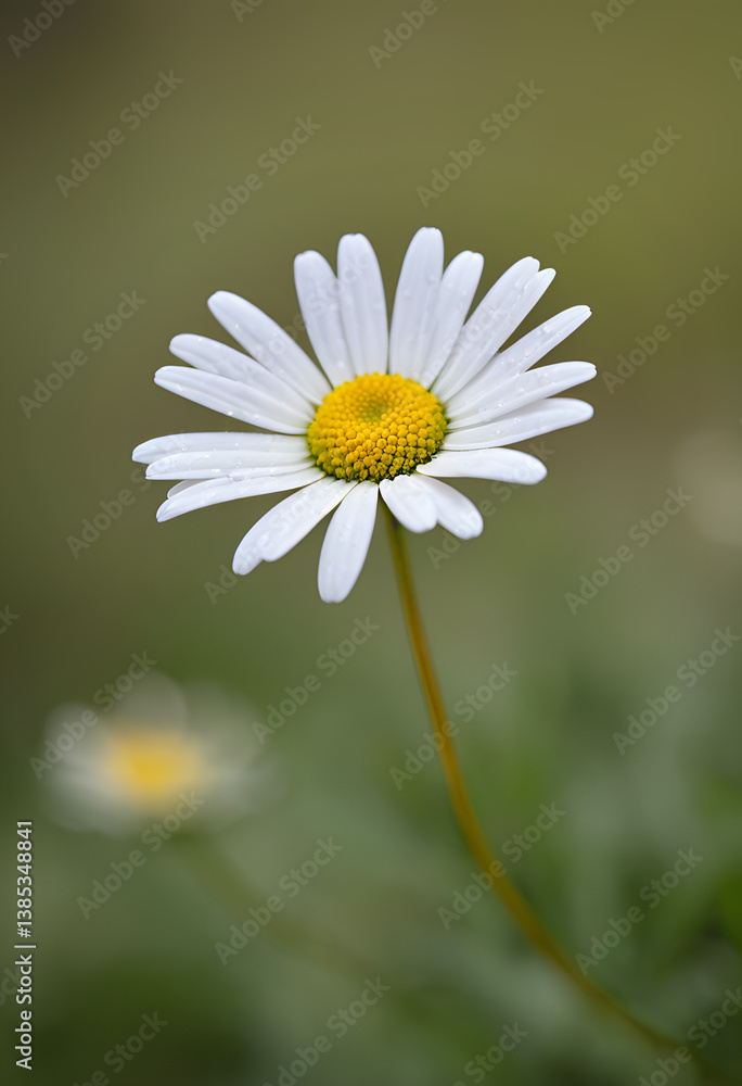 Fototapeta premium white daisy flower