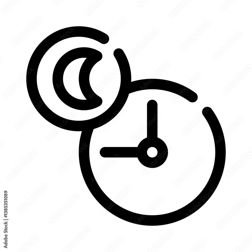 clock line icon clock line icon