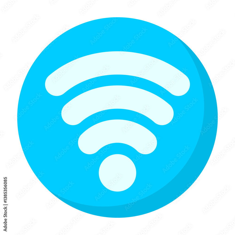 WIFI Flat Icon WIFI Flat Icon