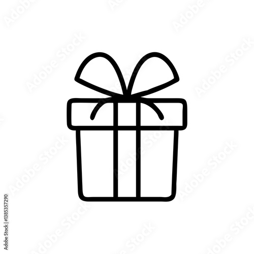 present flat vector