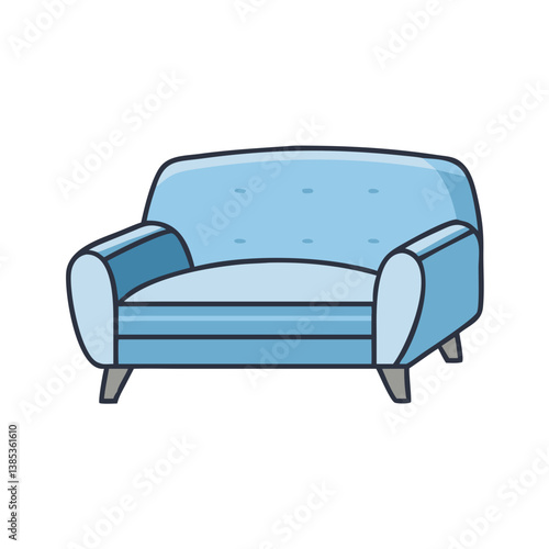 Find comfortable light blue couch sofa for living room seating and home decor furniture online purchase
